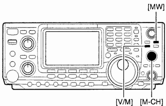 ICOM IC-7400 - Programmation du canal d'appel - 1