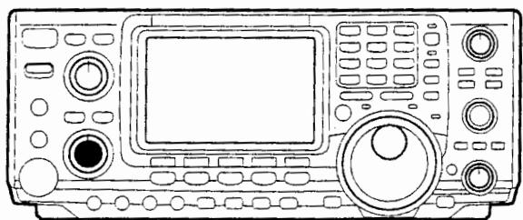 ICOM IC-7400 - Réglage de la puissance de sortie audio - 1