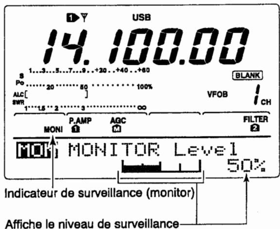 ICOM IC-7400 - Fonction contrôle (monitor) - 4