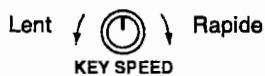 ICOM IC-7400 - Commande de vitesse de KEYER EL électronique pour la CW KEYER (p. 28) - 1