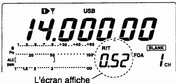 ICOM IC-7400 - ■ Fonction RIT - 2