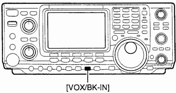 ICOM IC-7400 - Utilisation de la fonction VOX - 1