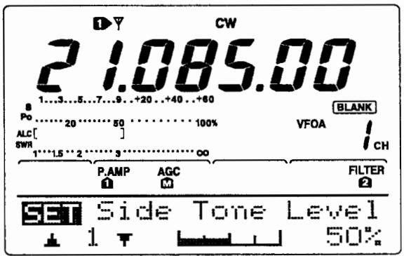 ICOM IC-7400 - Réglages - 1