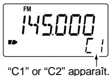 ICOM IC-Q7E - VFO et canaux de mémoire/appel - 3