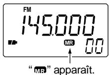 ICOM IC-Q7E - VFO et canaux de mémoire/appel - 2