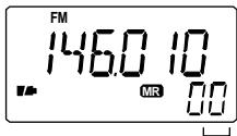 ICOM IC-Q7E - Choix d'un canal de mémoire - 1
