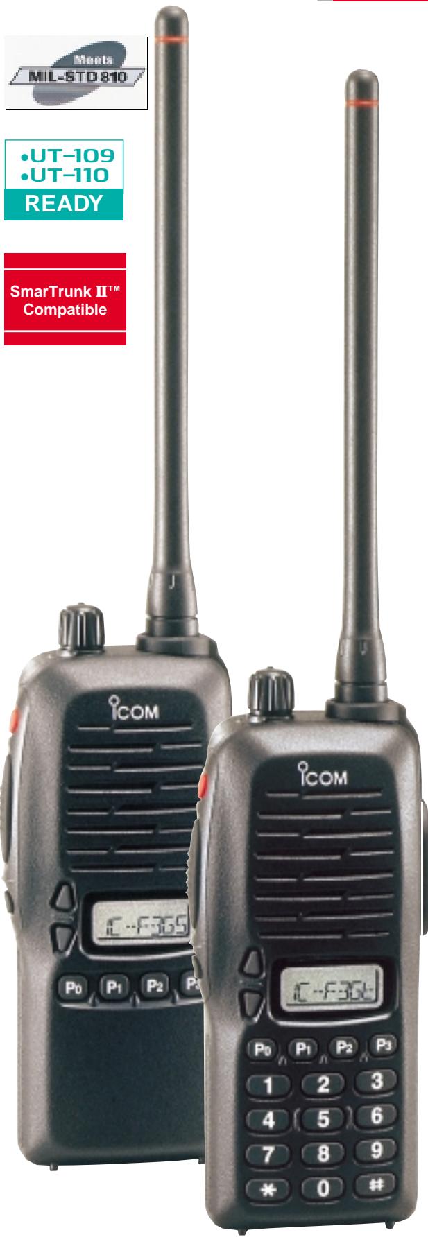 ICOM IC-F4GS - IC-F4GT - 1