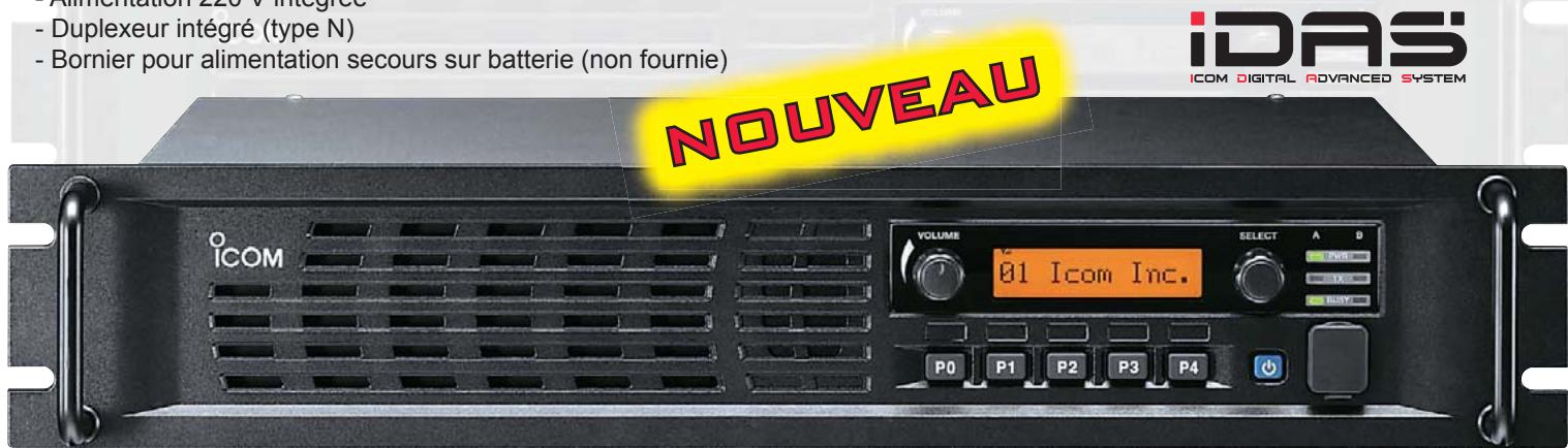 ICOM IF-FR6100D 220V - \section*{Caracteristiques} - 2