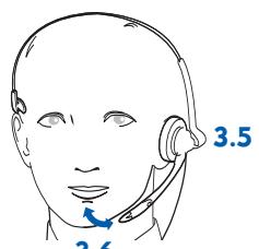 PLANTRONICS CT11 / CT12 - Usage avec serre-tête - 4