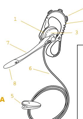 PLANTRONICS DUOSET 2 - DIAGRAM KEY - 1