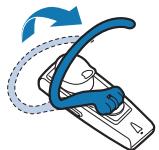 PLANTRONICS EXPLORER 360 - Réglage du port de l'oreillette - 1