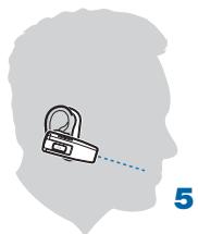 PLANTRONICS EXPLORER 360 - Réglage du port de l'oreillette - 6