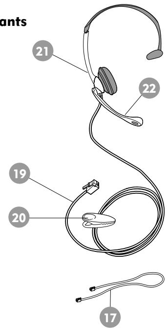 PLANTRONICS S11 - Identification des composants - 2
