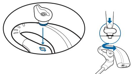 PLANTRONICS SAVI OFFICE WO200 - Ajustement du micro-casque - 2