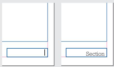 ADOBE INDESIGN 2 0 - Pour définit une numérotation de section : - 2