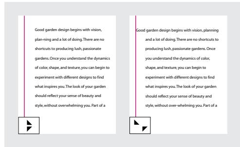 ADOBE INDESIGN 2 0 - Pour creer un retrait négatif : - 1