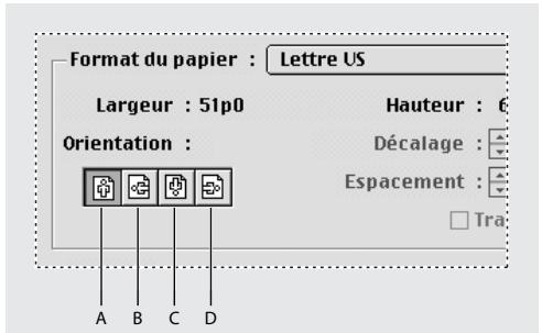 ADOBE INDESIGN 2 0 - Pour désir une orientation de page : - 1