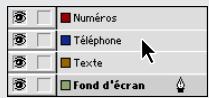ADOBE INDESIGN 2 0 - Pour cibler un calque pour le nouvel objet suivant : - 3