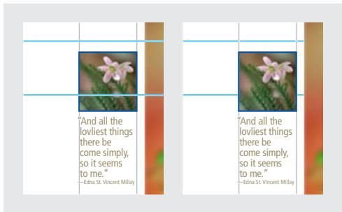 ADOBE INDESIGN 2 0 - Pour afficher les repères de règle derrière les objets : - 1
