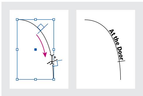 ADOBE INDESIGN 2 0 - Pour creer un texte curviligne : - 1