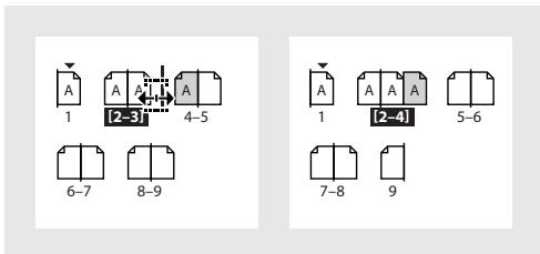 ADOBE INDESIGN 2 0 - Pour ajouter des pages existantes à des doubles pages existantes : - 1