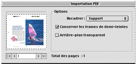 ADOBE INDESIGN 2 0 - Pour importer un fisier PDF : - 1