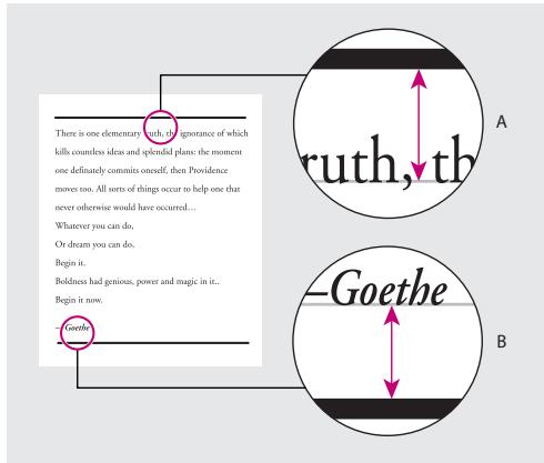 ADOBE INDESIGN 2 0 - Pour appliquer un filet de paragraphe : - 1