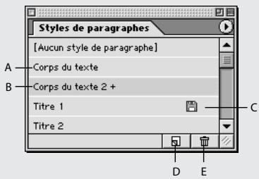 ADOBE INDESIGN 2 0 - Utilisation des palettes de styles - 1