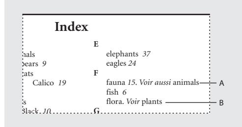 ADOBE INDESIGN 2 0 - Creation de références croisées dans un index - 1