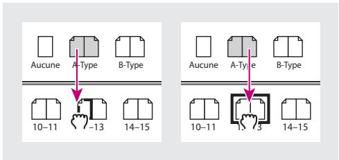 ADOBE INDESIGN 2 0 - Pour appliquer une page type ou double page type à une page ou double page d'un document : - 1