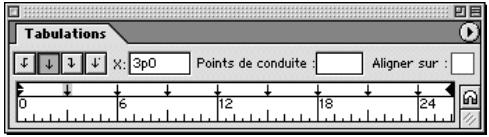 ADOBE INDESIGN 2 0 - Pour répéter une tabulation : - 1