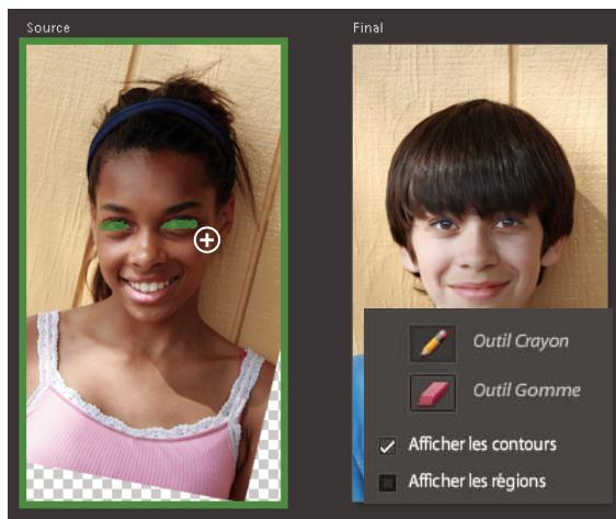 ADOBE PHOTOSHOP ELEMENTS 6 - Utilisation de la fonction Visages Photomerge - 2