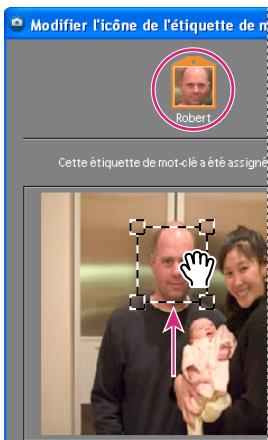 ADOBE PHOTOSHOP ELEMENTS 6 - Modification de l'icone d'une étiquette - 2