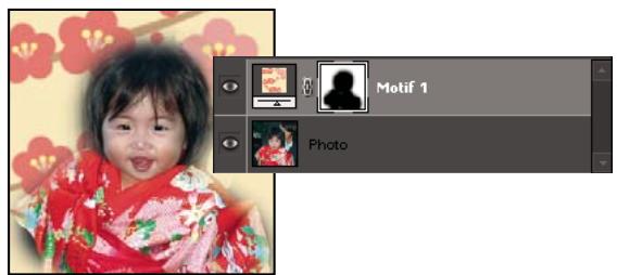 ADOBE PHOTOSHOP ELEMENTS 6 - Modification de masques de fusion - 2