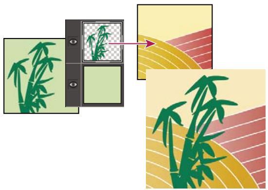 ADOBE PHOTOSHOP ELEMENTS 6 - Copied'un calque entre deux images - 1