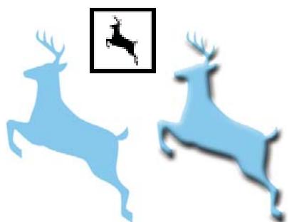 ADOBE PHOTOSHOP ELEMENTS 6 - Application d'un style de calque à une forme - 1