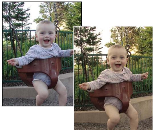 ADOBE PHOTOSHOP ELEMENTS 6 - Application du filtrre Filtre photo - 1