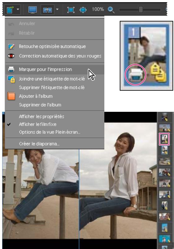 ADOBE PHOTOSHOP ELEMENTS 6 - Affichage des photos en plein écran ou côte à côte - 2