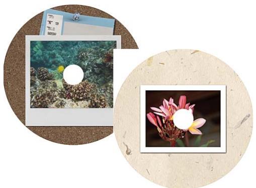 ADOBE PHOTOSHOP ELEMENTS 6 - A propos des étiquettes de CD et de DVD - 1