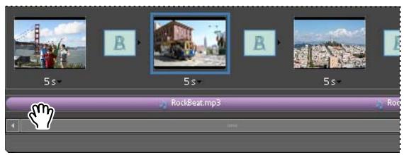 ADOBE PHOTOSHOP ELEMENTS 6 - Ajout de musique à un diaporama - 2