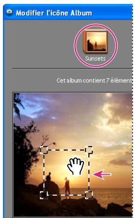ADOBE PHOTOSHOP ELEMENTS 6 - Modification de l'icone d'un album - 2