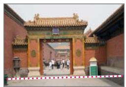 ADOBE PHOTOSHOP ELEMENTS 6 - Redressement manuel d'une image - 1