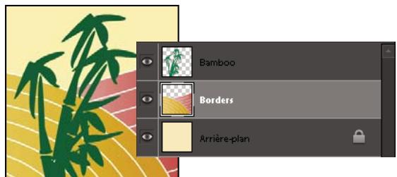 ADOBE PHOTOSHOP ELEMENTS 6 - Modification de l'ordre d'emplement des calques - 2
