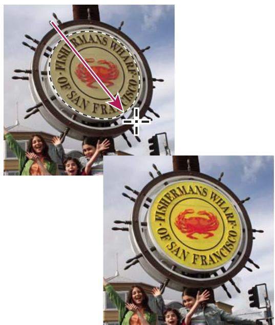 ADOBE PHOTOSHOP ELEMENTS 6 - A propos des sélections - 1