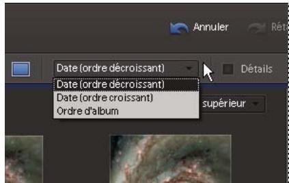 ADOBE PHOTOSHOP ELEMENTS 6 - Tri de fichiers dans le Navigateur de photos - 1