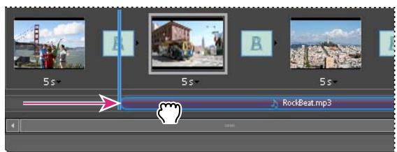 ADOBE PHOTOSHOP ELEMENTS 6 - Ajout de musique à un diaporama - 3