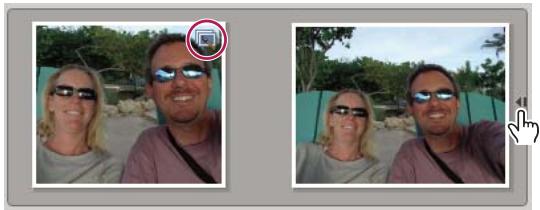 ADOBE PHOTOSHOP ELEMENTS 6 - Affichage de toutes les photos d'un jeu de versions - 1