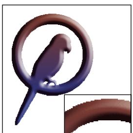 ADOBE PHOTOSHOP ELEMENTS 6 - A propos des images transparentes et des images Web avec détourage - 4