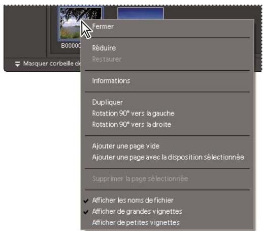 ADOBE PHOTOSHOP ELEMENTS 6 - Utilisation des menus contextuels - 1