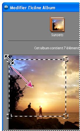 ADOBE PHOTOSHOP ELEMENTS 6 - Modification de l'icone d'un album - 1